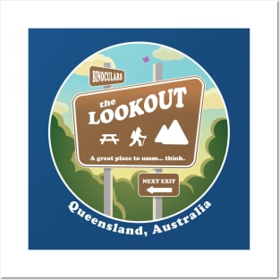 The Lookout Sign Posters and Art